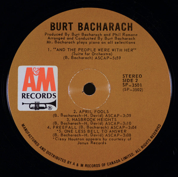 Burt Bacharach - Burt Bacharach - 1971