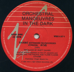 Orchestral Manoeuvres In The Dark - Shame - 1987