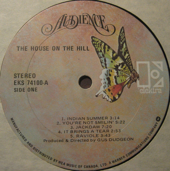 Audience  - The House On The Hill Vinyl Record