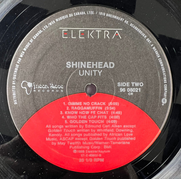 Shinehead - Unity - 1988