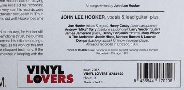 John Lee Hooker - The Big Soul - 2016