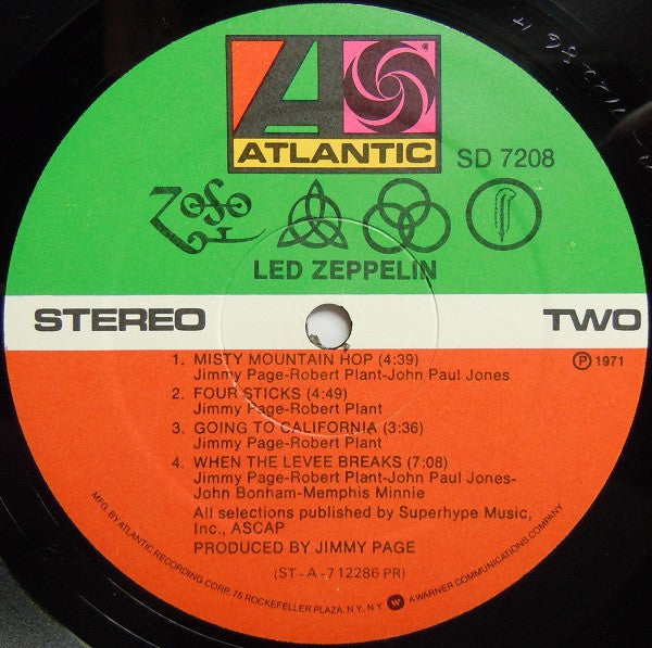 Led Zeppelin - Untitled - 1975