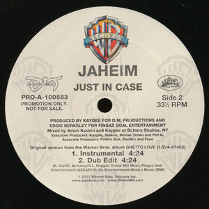 Jaheim - Just In Case