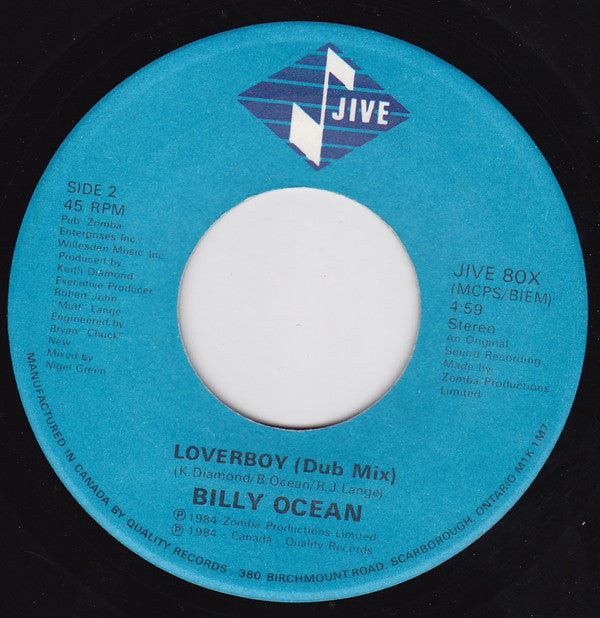 Billy Ocean - Loverboy