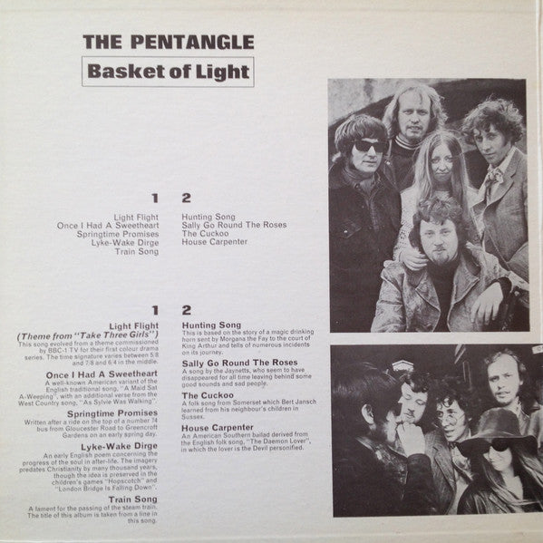 The Pentangle - Basket Of Light Vinyl Record