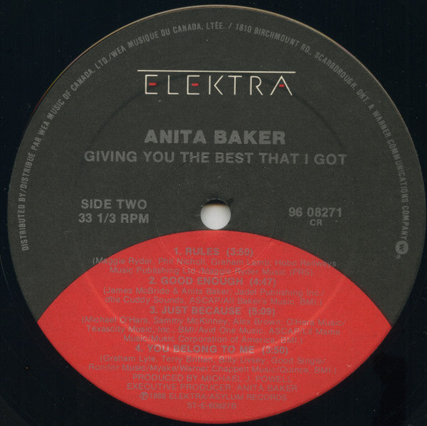 Anita Baker - Giving You The Best That I Got