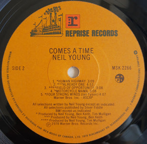 Neil Young - Comes A Time Vinyl Record