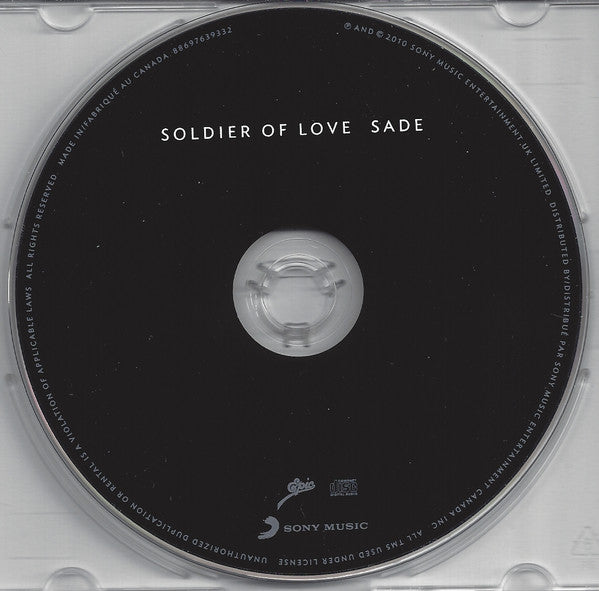 Sade - Soldier Of Love (CD) - 2010