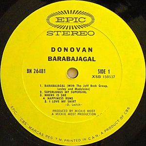 Donovan - Barabajagal - 1969
