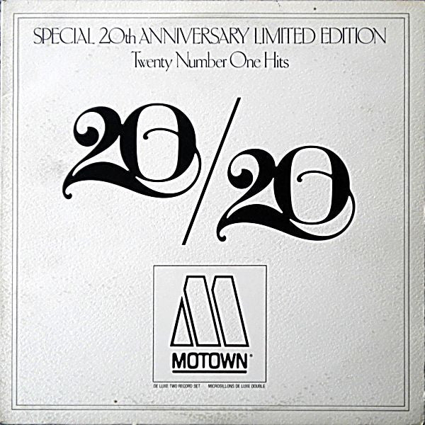 Various - 20/20 Twenty No.1 Hits From Twenty Years At Motown