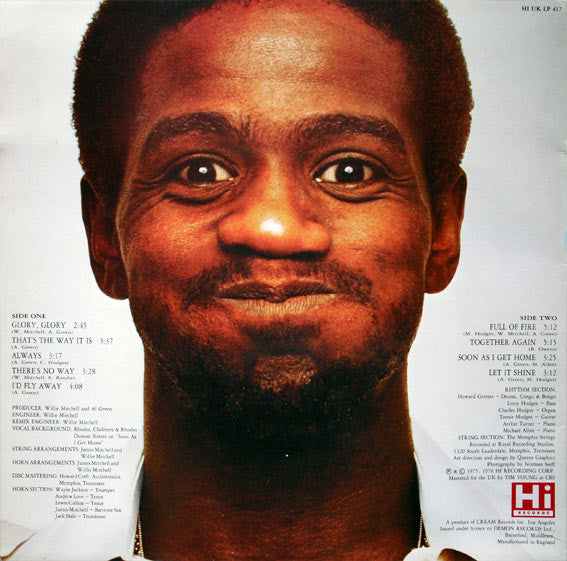 Al Green - Full Of Fire - 1986