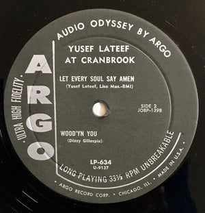 Yusef Lateef - Lateef At Cranbrook