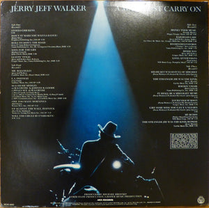 Jerry Jeff - A Man Must Carry On Vinyl Record