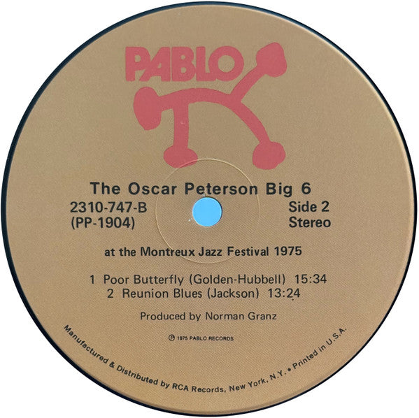 Oscar Peterson Big 6, The - The Oscar Peterson Big 6 At The Montreux Jazz Festival 1975 - 1975