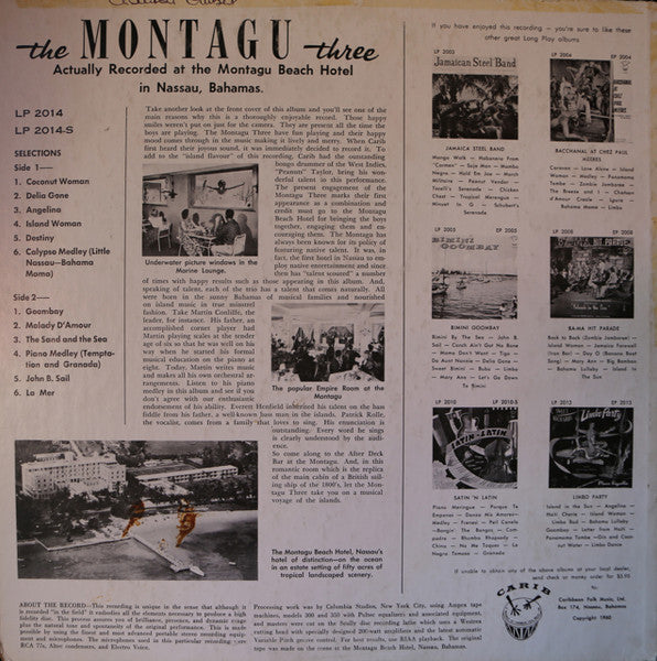 The Montagu Three - The Montagu Three