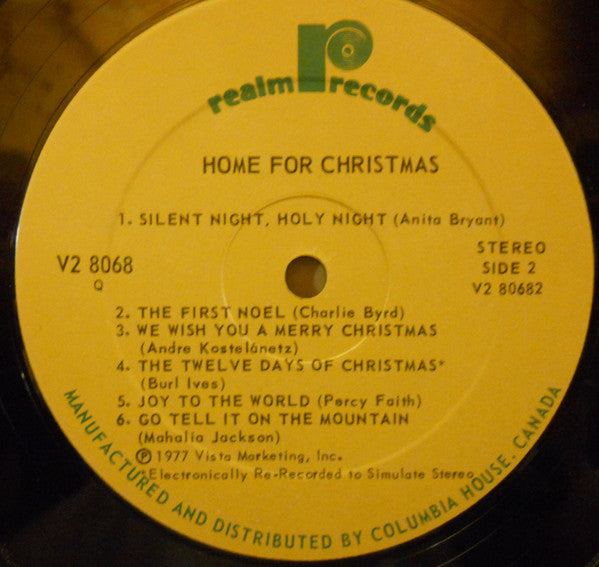Various - Home For Christmas - 1977