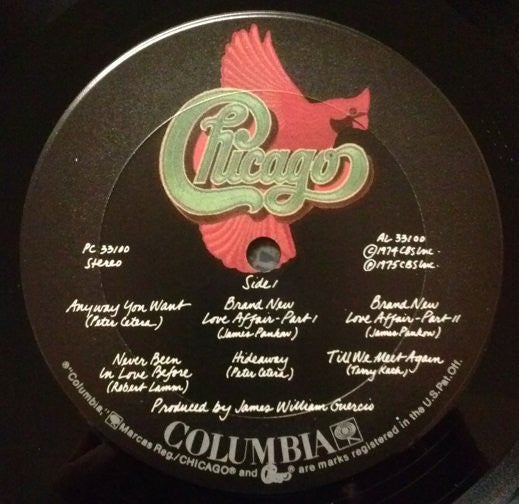 Chicago  - Chicago VIII Vinyl Record