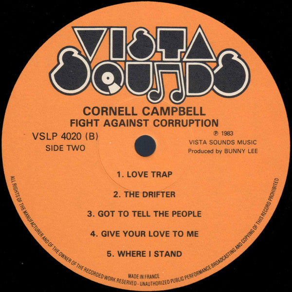Cornell Campbell - Fight Against Corruption - 1983
