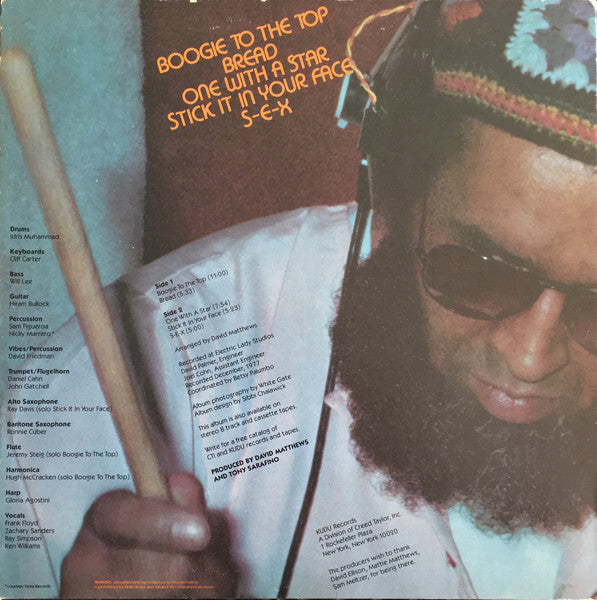 Idris Muhammad - Boogie To The Top - 1978