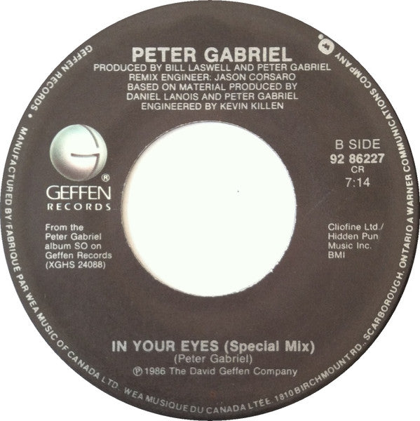 Peter Gabriel - In Your Eyes