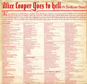 Alice Cooper (2) - Goes To Hell