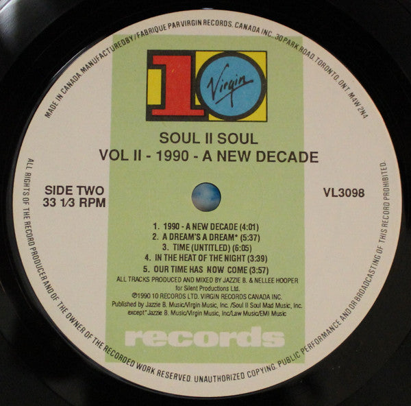Soul II Soul - Vol. II (1990 - A New Decade) - 1990