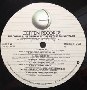 Various - The Cotton Club Original Motion Picture Sound Track - 1984