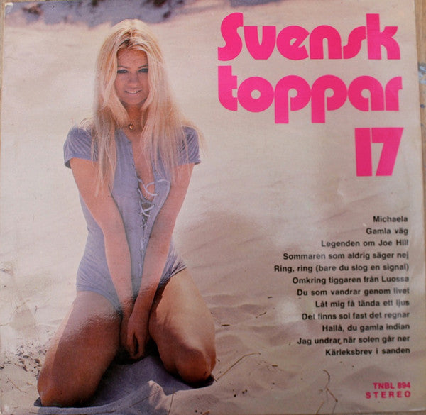 Various - Svensktoppar 17 Vinyl Record