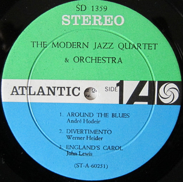 The Modern Jazz Quartet - The Modern Jazz Quartet & Orchestra