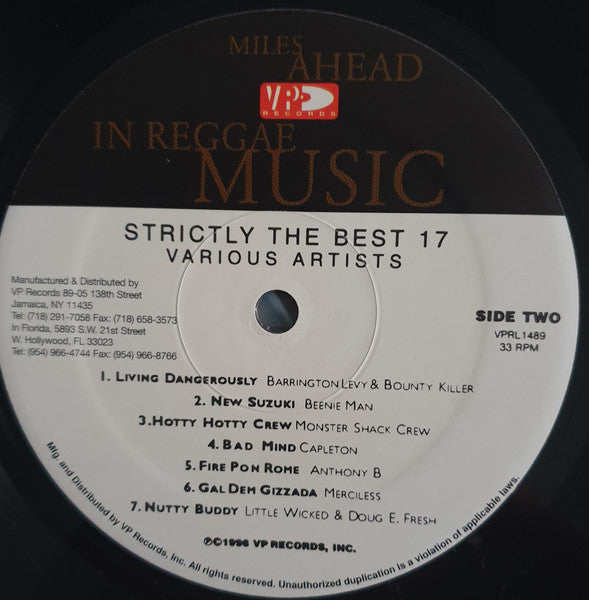 Various - Strictly The Best 17 - 1996