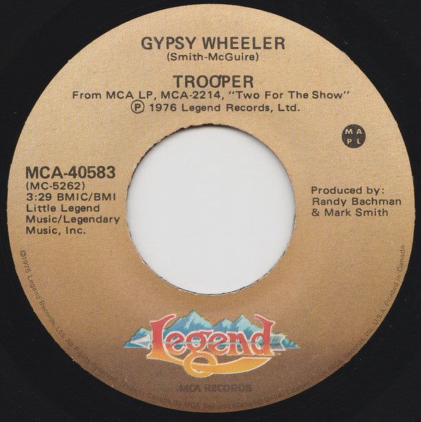 Trooper - Two For The Show - 1976
