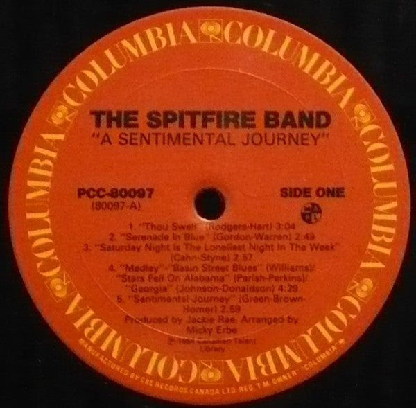 Spitfire Band, The - A Sentimental Journey - 1984
