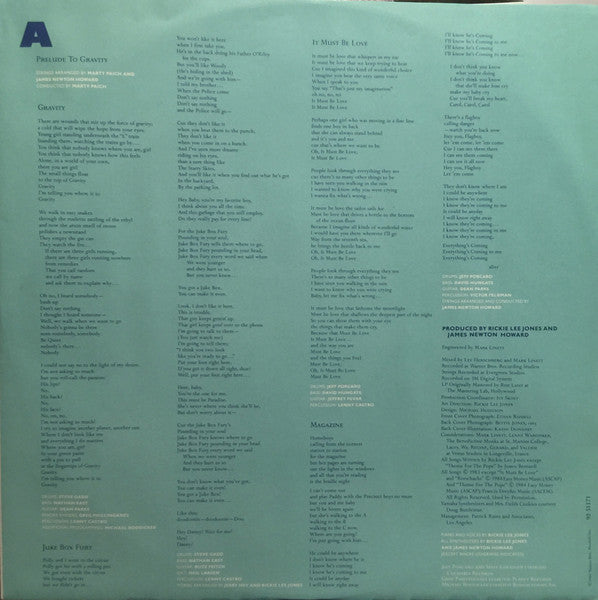 Rickie Lee Jones - The Magazine - 1984