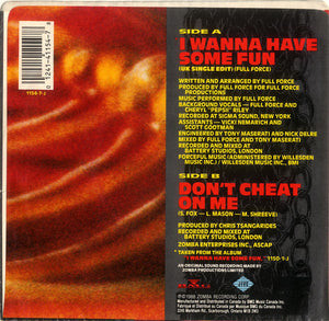Samantha Fox - I Wanna Have Some Fun