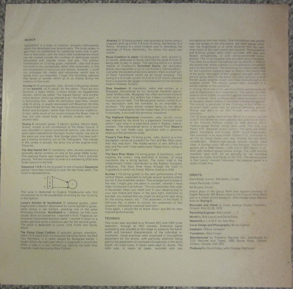David Essig - Sequence - 1978