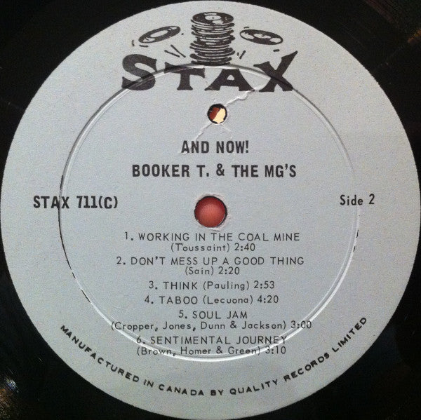 Booker T & The MG's - And Now! - 1966