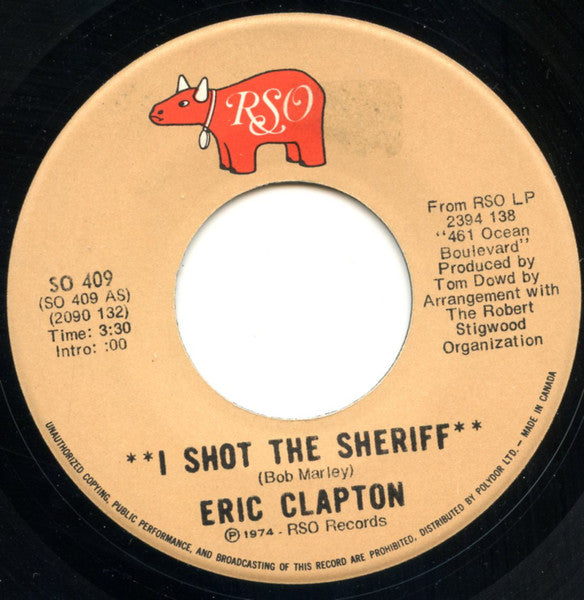 Eric Clapton - I Shot The Sheriff