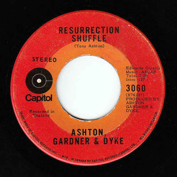 Ashton, Gardner & Dyke - Resurrection Shuffle
