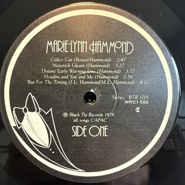 Marie-Lynn Hammond - Marie-Lynn Hammond Vinyl Record