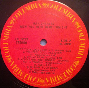 Ray Charles - Wish You Were Here Tonight