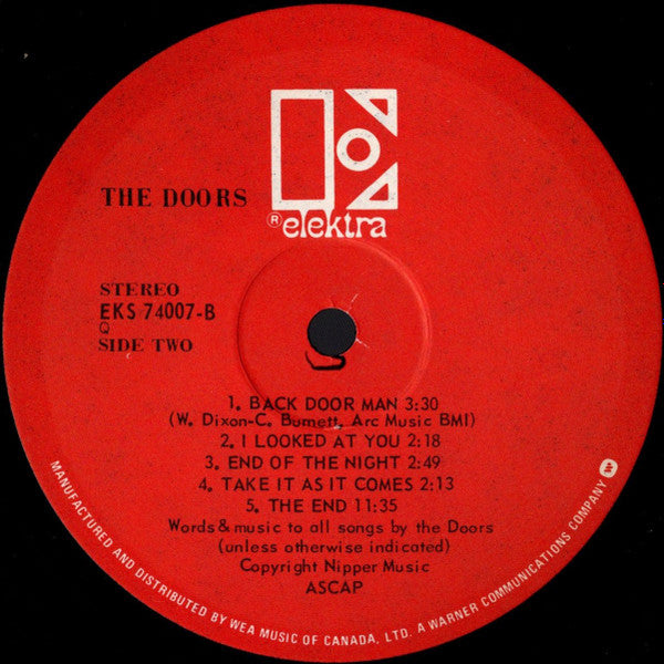 The Doors - The Doors Vinyl Record