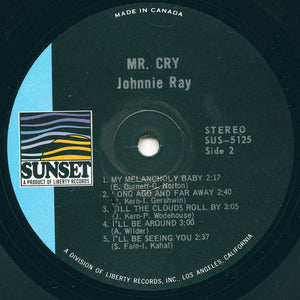Johnnie Ray - Mr. Cry - 1966