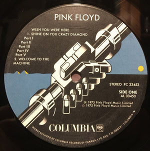Pink Floyd - Wish You Were Here - 1975