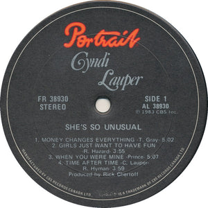 Cyndi Lauper - She's So Unusual - 1983
