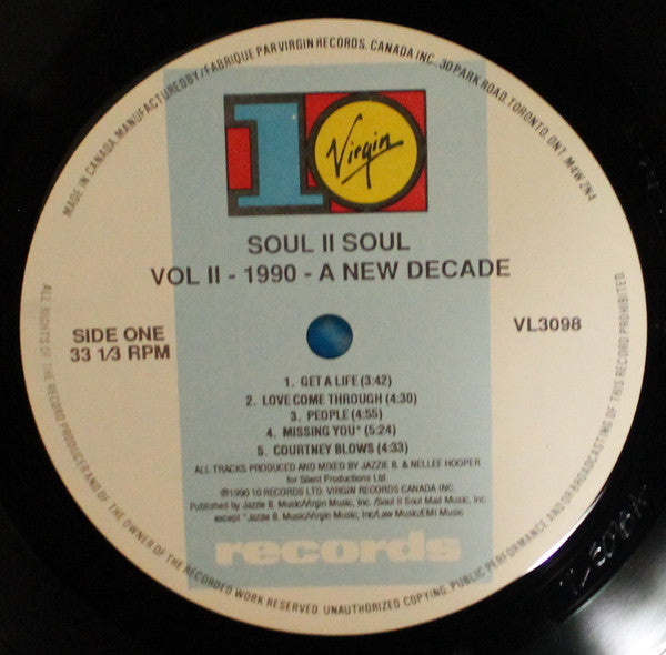 Soul II Soul - Vol. II (1990 - A New Decade) - 1990
