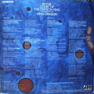 King Crimson - In The Court Of The Crimson King  An Observation By King Crimson Vinyl Record