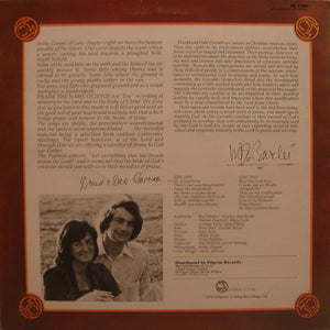 David And Dale Garratt - Praise The Name Of Jesus: A Live Expression Of Worship In The Outdoors - 1974