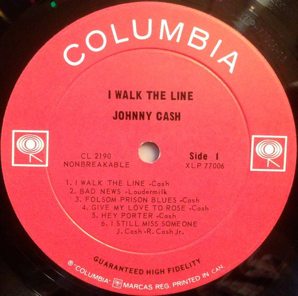 Johnny Cash - I Walk The Line Vinyl Record