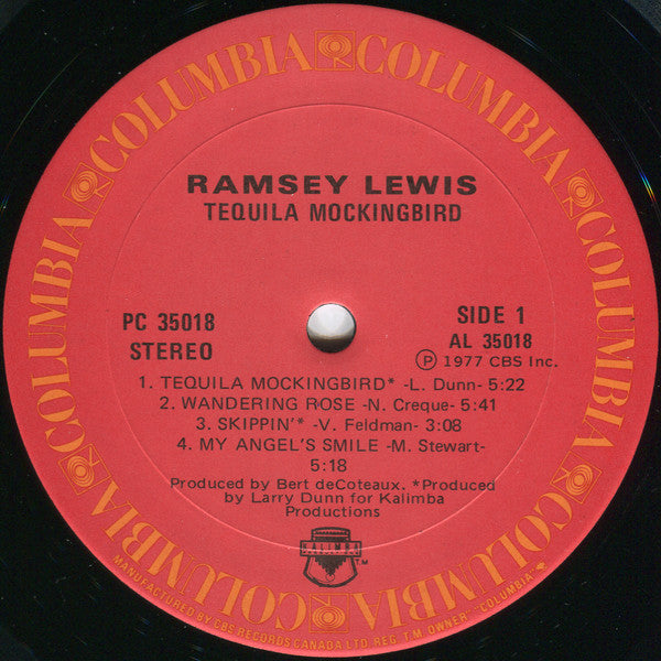 Ramsey Lewis - Tequila Mockingbird Vinyl Record