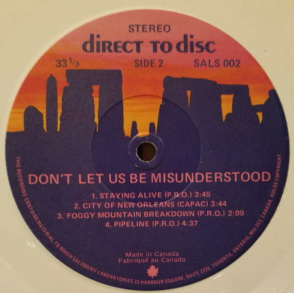 Patrick O'Sullivan & Lina Jeong - Don't Let Us Be Misunderstood - 1978